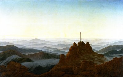 Mattina nei Monti dei Giganti da Caspar David Friedrich